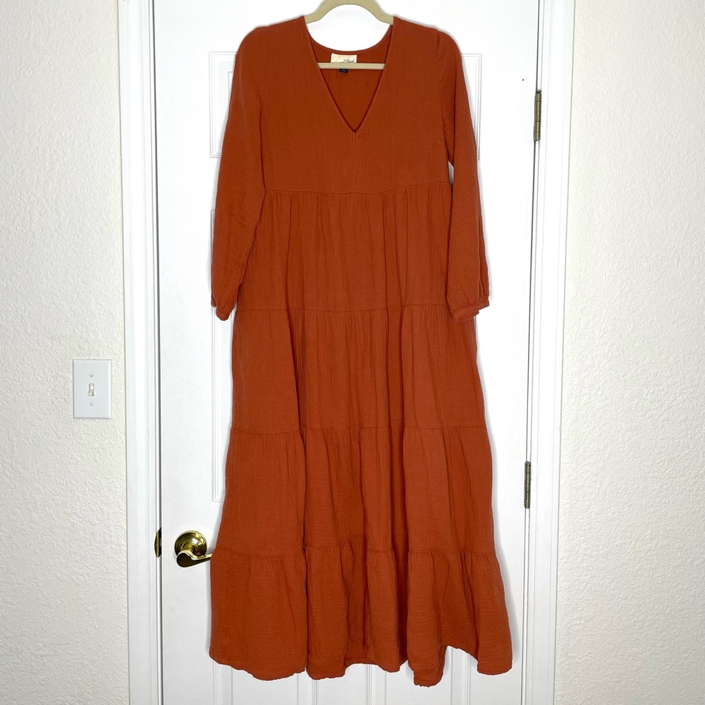 Universal Thread Rust Maxi Dress - image 1